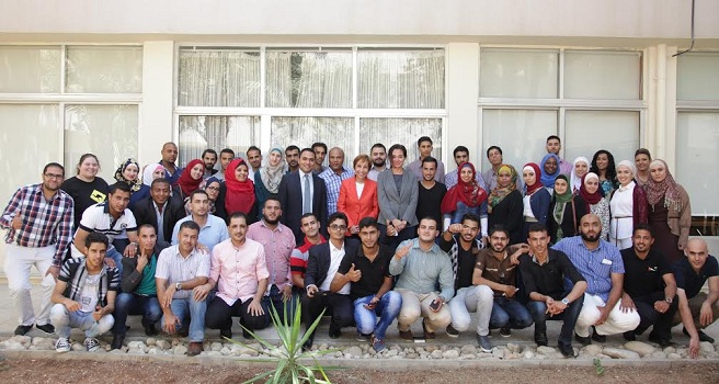 الاميرة بسمة: الشباب الاردني يتمتع بخبرات وطاقات كامنة