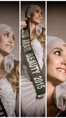 ملكة جمال العرب للعام 2015 في أسبوع الموضة ..  صور