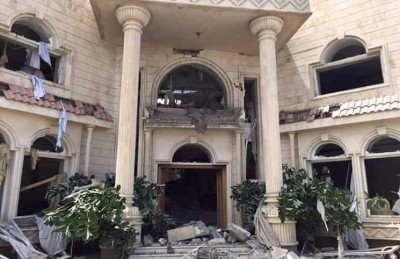 عُمان تندد باستهداف سفارتها في صنعاء ـ صور