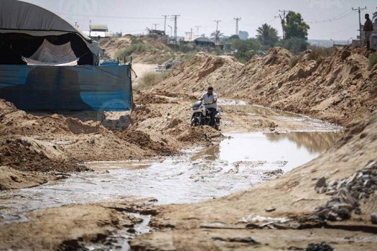 الاحتلال: إغراق الجيش المصري لحدود غزة خدمة لا تقدر بثمن