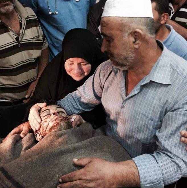 استشهاد فلسطيني برصاص الاحتلال في الخليل  ..  صور