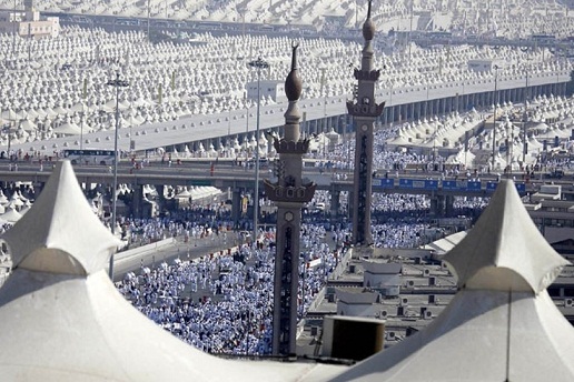 ضيوف الرحمن في منى لـ التروية