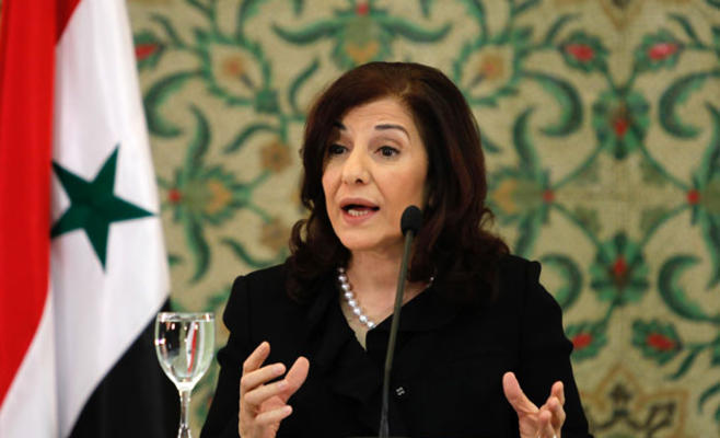 بثينة شعبان: تفاهم روسي اميركي لحل النزاع في سوريا