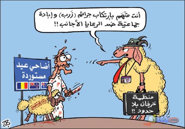 خروف العيد وابو محجوب