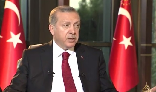 أردوغان : إسرائيل تلعب بالنار