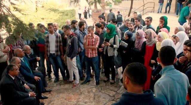 إعادة تأهيل مدرج وصفي التل في كلية علوم الأردنية