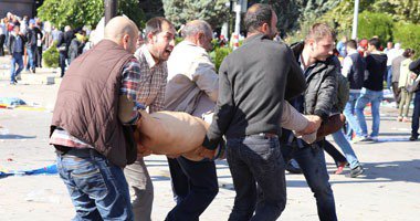 ارتفاع  ضحايا اعتداء انقرة لـ 95 قتيلا 