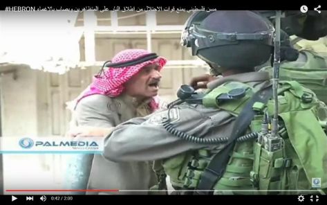 مسن فلسطيني يتحدى عدوه  ..  فيديو