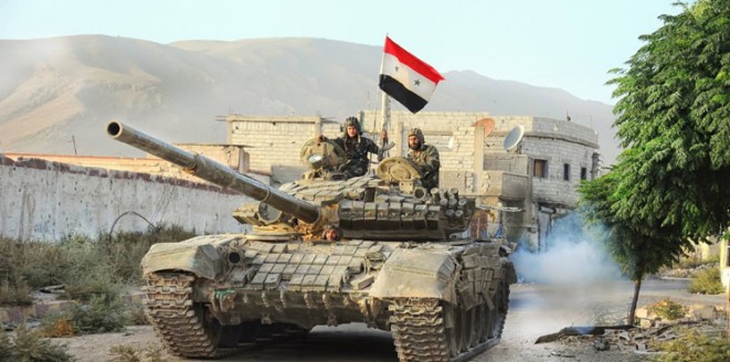 الجيش السوري يتقدم في الغرب 