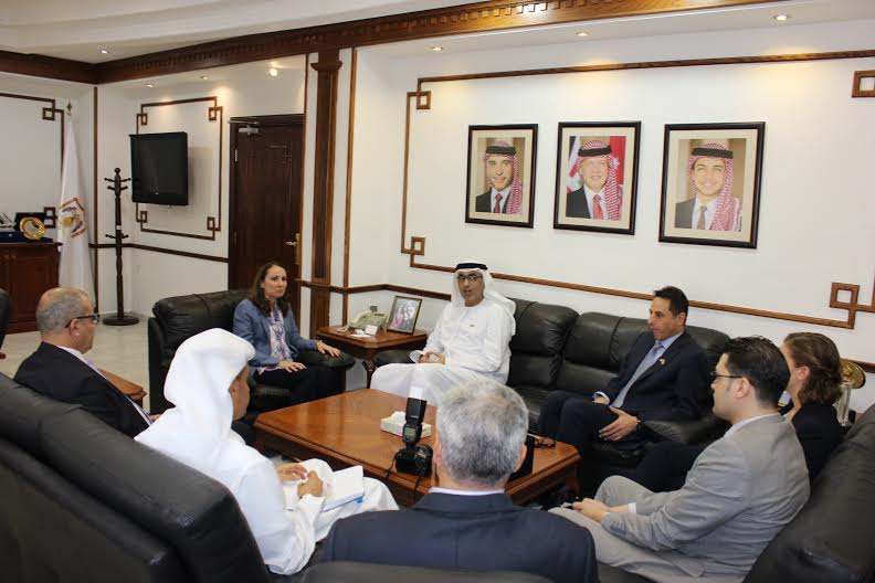 الاردن يتطلع  لتطوير علاقاته الاقتصادية مع الامارات