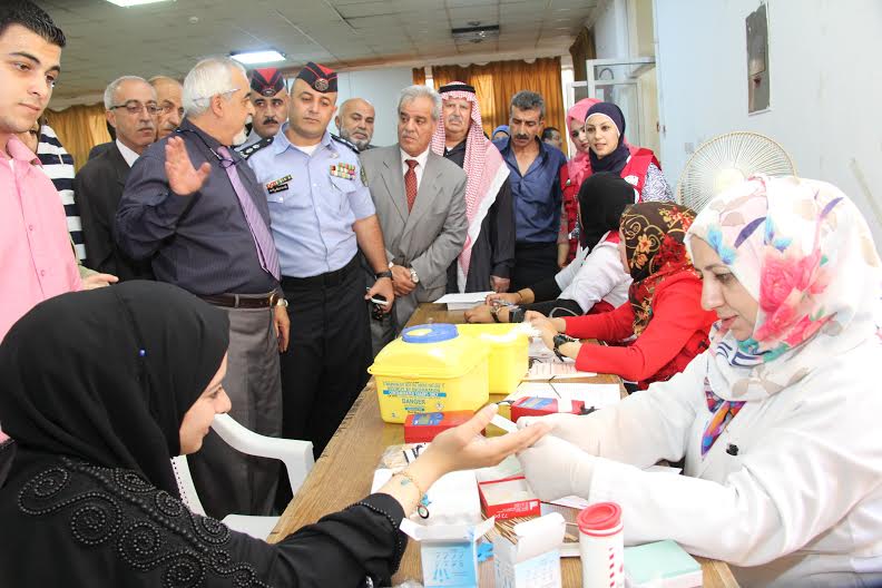 حملة للتبرع بالدم باليرموك 