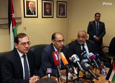 الاردن ومصر والعراق يجددون مذكرة تفاهم انبوب نفط البصرة