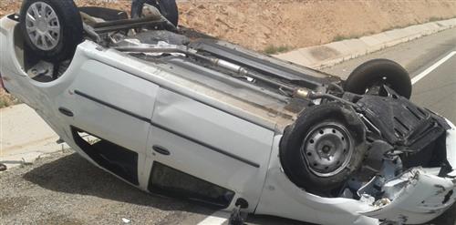 وفاة خمسيني بحادث تدهور .. 