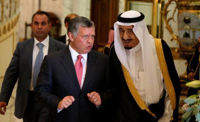 الملك يؤكد دعم الأردن ووقوفه الكامل إلى جانب السعودية