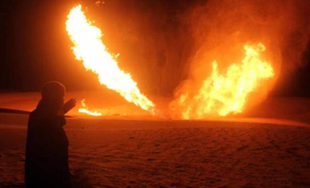 داعش يفجر خط الغاز بين مصر والاردن .. 