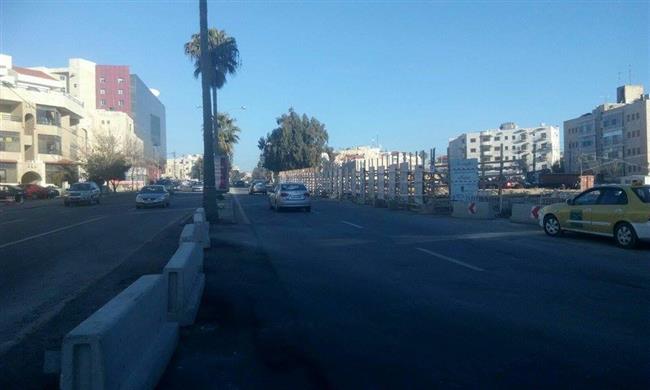 إعادة فتح شارع عبدالله غوشة 