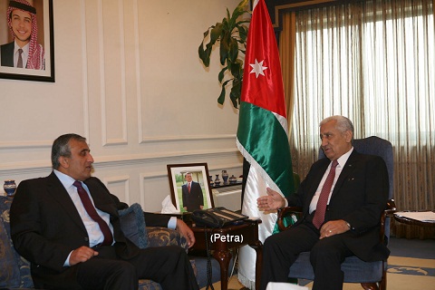 النسور يعرب عن شكر الاردن للكويت وأميرها .. 