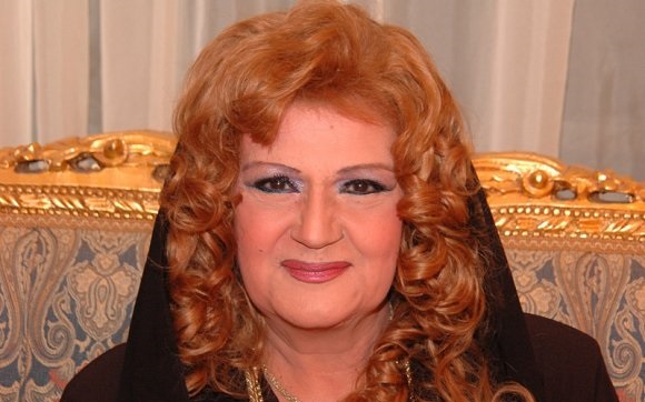 أول ظهور لميمي جمال بعد وفاة زوجها.. صورة صادمة
