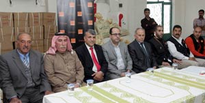 البر والاحسان توزع مساعدات على الاسر العفيفة 