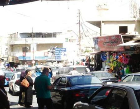 انخفاض مبيعات اسواق الكرك التجارية