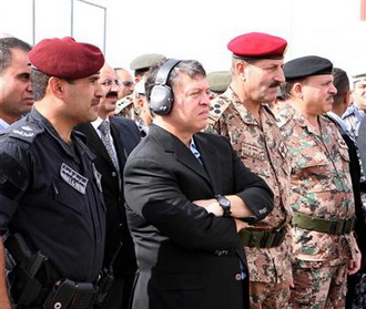 الملك يتابع تمرينا امنيا للعمليات الخاصة المشتركة
