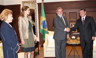 الملك والرئيس البرازيلي يبحثان تفعيل التعاون الاقتصادي 