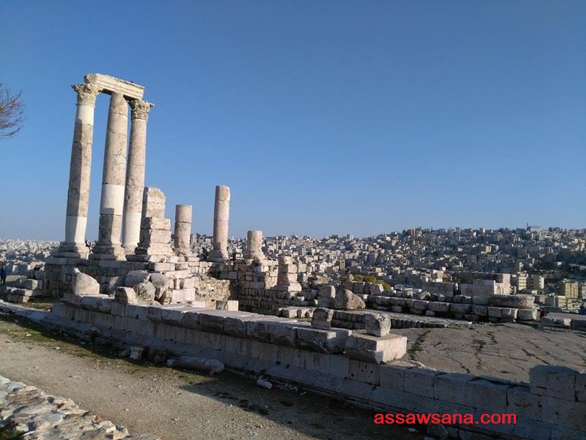 جبل القلعة ..  شرق عمان