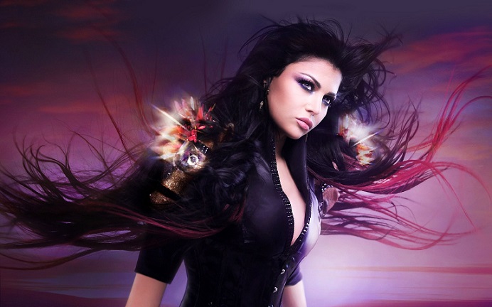 شاهدوا كيف تتعلم هيفاء وهبي لغة أجنبية ستدهشكم طرافتها ! - فيديو