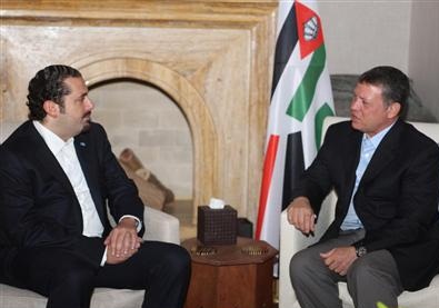الملك يستقبل رئيس مجلس الوزراء اللبناني