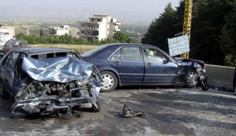 وفاة بحادث تصادم في جرش