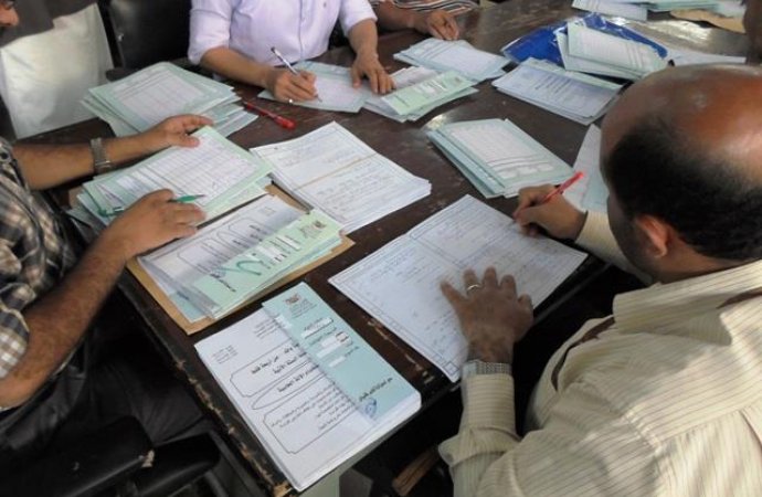 تصحيح  50%  من دفاتر امتحان التوجيهي