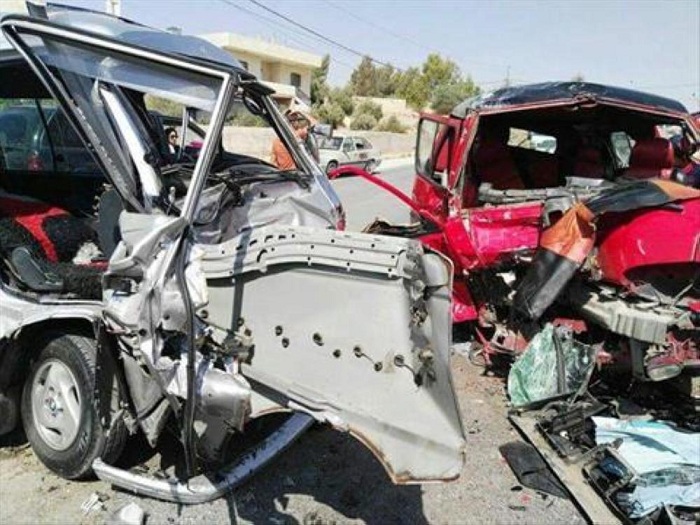 4 مصابين في حادث بالكرك