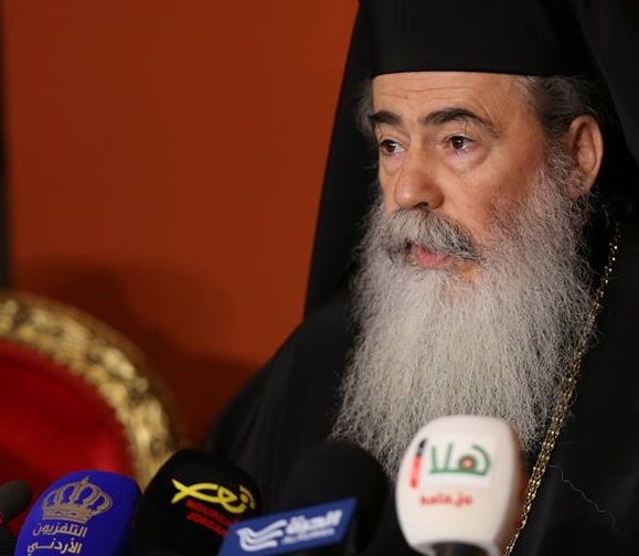ثيوفيلوس الثالث يعقد مؤتمراً مهماً في عمان ويدعو الملك للتدخل