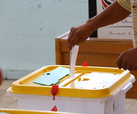 3ر40 % نسبة الاقتراع في لواء الموقر حتى الثالثة بعد الظهر