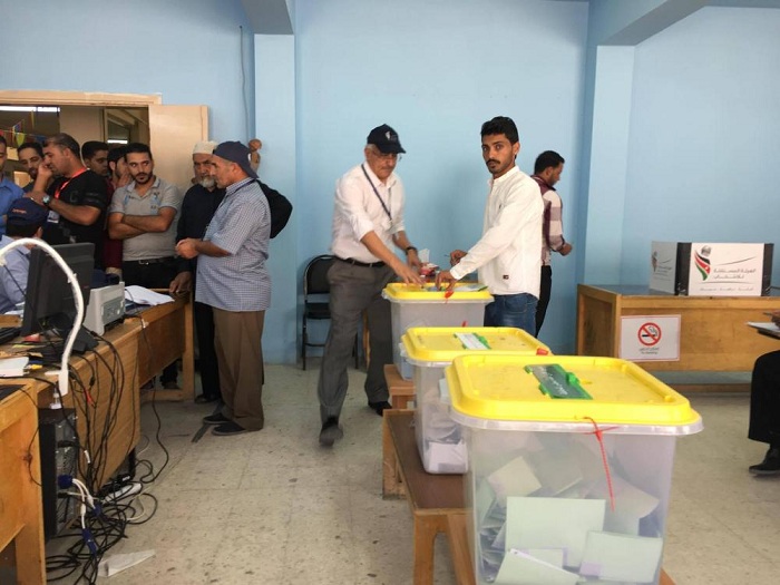 %41 نسبة الإقتراع في ناعور وبدء عملية الفرز