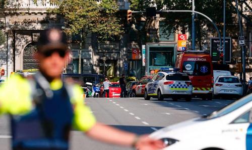 الحكومة تدين حادث برشلونة الإرهابي
