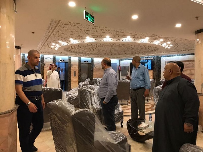 عربيات يتفقد فنادق الحجاج الاردنيين بمكة المكرمة