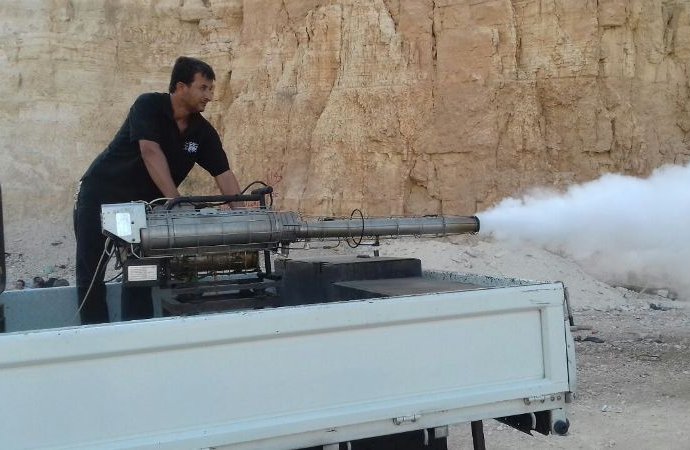 استكمال إزالة مخلفات حظائر بيع الاضاحي الثلاثاء