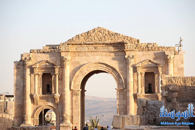 بوابة اثار جرش