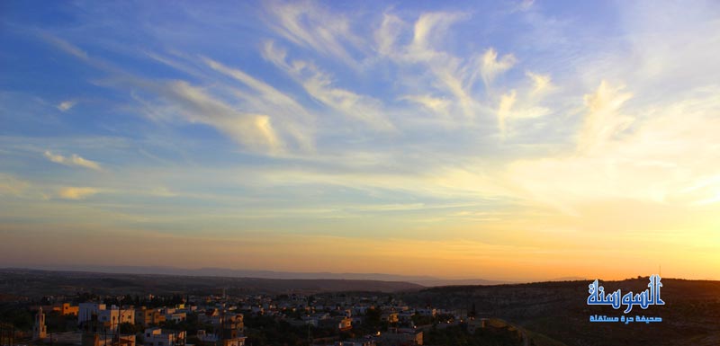 لقطة رائعة من شمال الاردن