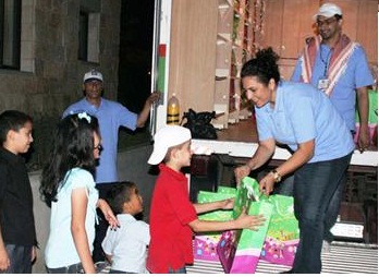 اطلاق مبادرة الخير بسلتنا والعيد بلمتنا من اربد