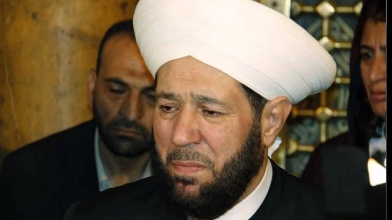 مفتي سوريا : لا يشمت بضحايا تحطم الطائرة الروسية الا ارهابي حاقد