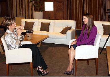 الملكة رانيا : الهم الاكبر لاطفال فلسطين والعراق البقاء على قيد الحياة !