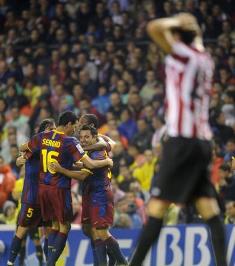 برشلونه يواصل تقدمه في الدوري وريال يكتفي بالتعادل في محطة ليفانتي