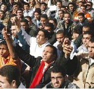 احتجاج واعمال شغب في ام البساتين