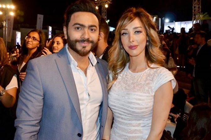 أول صورة لمولود بسمة بوسيل وتامر حسني ..  شاهد