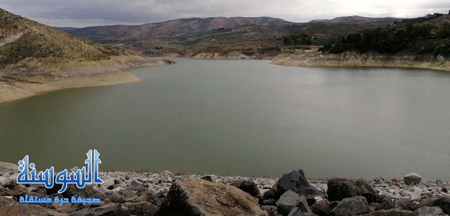 ارتفاع نسبة المياه في سد وادي العرب