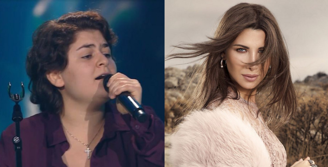 هكذا دعمت نانسي عجرم السورية جولي المالكي ..  فيديو