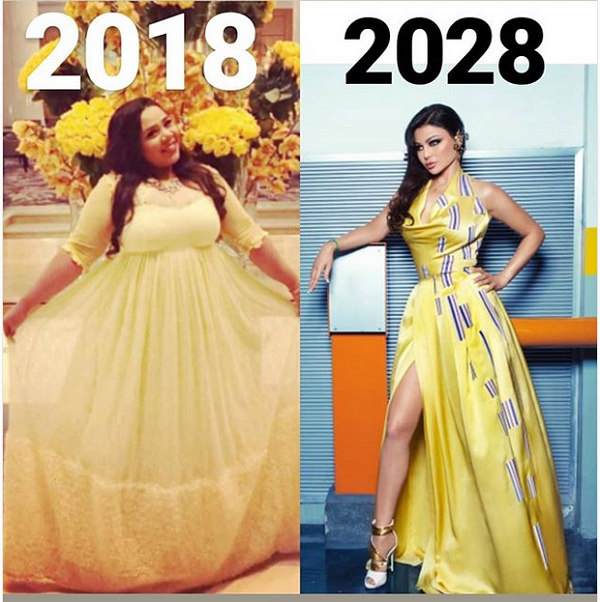 بعد نشرها لصورة مركبة ..  هيفاء وهبي توجه رسالة للفنانة شيماء سيف