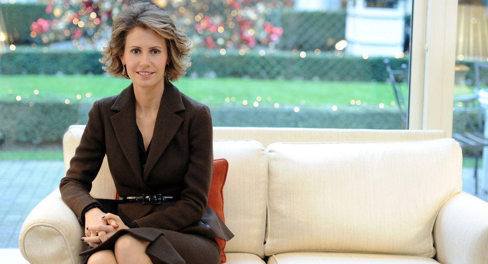 أسماء الأسد في ظهور جديد  ..  هكذا بدت بعد إصابتها بالسرطان - فيديو